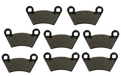 Solid Spare Front Rear Brake Pads fits Polaris Ranger Models That Use OEM# 2202413 SEE DESC.