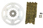 Solid Spare Gold 520x114 Drive Chain & 13/48 Sprockets for Kawasaki KX250 1999 2000 2001