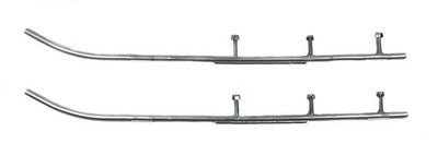 Solid Spare Bottom Line 6" Carbides Runners Skags for Arctic Cat fits many 1991-1999 Sleds