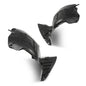 Solid Spare Front Driver & Passenger Front Section Fender Liner Fit For 06-12 BMW 3 Series