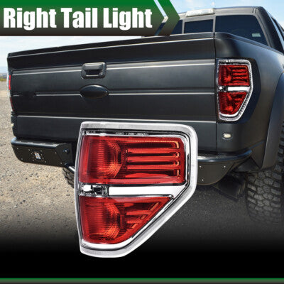 Solid Spare Fit For 09-14 Ford F-150 Pickup Rear Tail Light Brake Lamp Assembly Right