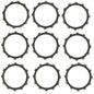 Solid Spare 9 Clutch Friction Discs / Fibers for Honda 1987-1996 CBR1000F & 1994-1995 CB1000