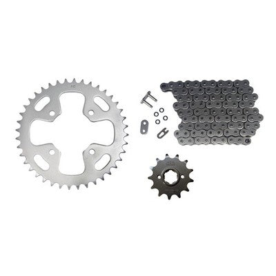 Solid Spare Natural 520x90 O-Ring Drive Chain & 13/40 Sprockets for Honda ATC350X fits 1985