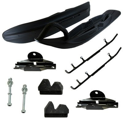Solid Spare Exo-S All-Terrain Skis, Mount Kit & 4" Carbides for Yamaha Many 2007-17 SEE LIST