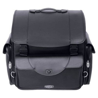 Solid Spare Castle Streetbags LARGE Primary Motorcycle Tail Pack Bag Luggage PVC Leather