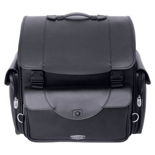 Solid Spare Castle Streetbags LARGE Primary Motorcycle Tail Pack Bag Luggage PVC Leather