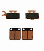 Front & Rear Semi-Metallic Brake Pads for Kawasaki KX65 fits 2000-2024 Models