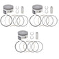 3 Namura .040 Over Bore Piston Kits for Can-Am Maverick X3 Turbo & Turbo R 75mm