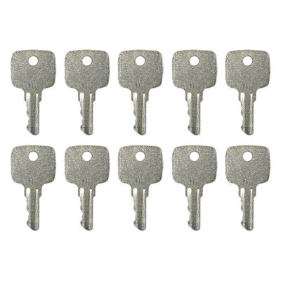 Solid Spare (10) Ignition Key For John Deere Tractor Combine Loader AR51481 AT195302 R45361