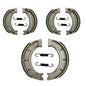 Solid Spare Front & Rear Brake Shoes for Yamaha Timberwolf 250 2x4 fits 1992 1993 1994