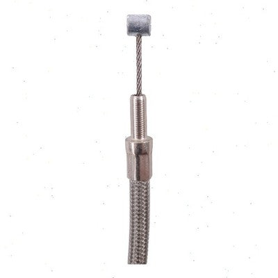 Solid Spare 56-1/2 inch Stainless Steel Throttle and Idle Cable 36-0131 for Harley Davidson