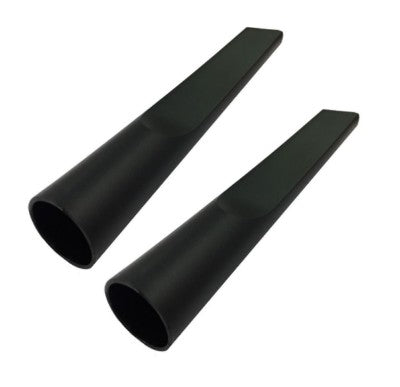 Solid Spare (2) 9" Black Crevice Tool 1.25" Attachments for Shop Vac Vacuum