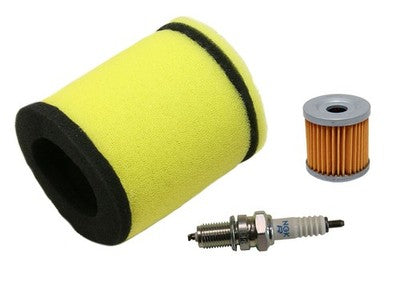 Solid Spare Air Filter Oil Filter & NGK Spark Plug Arctic Cat DVX400 2004 2006 2007 2008