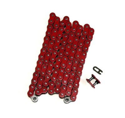 Solid Spare Red 520x76 O-Ring Drive Chain for Polaris Trail Blazer 250 fits 2001-2006