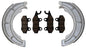Solid Spare Front Brake Pads & Rear Brake Shoes fits Suzuki Quadrunner 500 Quadmaster 500