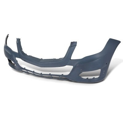 Solid Spare Fit For 2013 2014 2015 Mercedes-Benz GLK350 GLK250 Front Bumper Cover Fascia