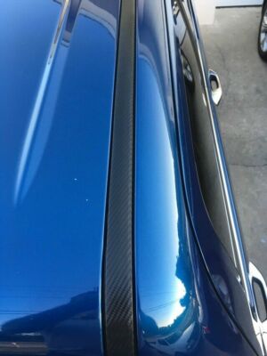 For 2014-2018 CHEVY SILVERADO BLACK CARBON FIBER ROOF TOP TRIM MOLDING KIT