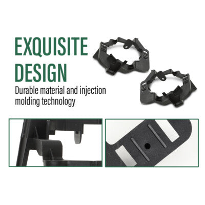 Solid Spare Fog Light Bracket Fit For 2007-2009 Nissan Altima Left+Right Side Pair Set