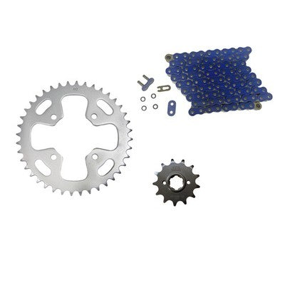 Solid Spare Blue 520x90 O-Ring Drive Chain & 13/40 Sprockets for Honda ATC350X fits 1985
