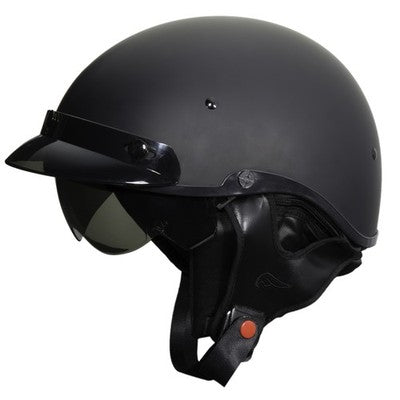 Solid Spare Fulmer 303 NOMAD Adult Deluxe Shorty Motorcycle Helmet DOT Approved