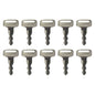 (10) YAMAHA GOLF CART KEYS G14, G16, G19, G22, G29 J17-82511-20 GAS & ELECTRIC