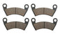 Front Semi-Metallic Brake Pads for Polaris General 1000 & General-4 most 2016-24
