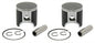 Solid Spare 2 SPI .020 Over Bore Piston Kits for Ski-Doo many 2000-2003 500 L/C 70mm