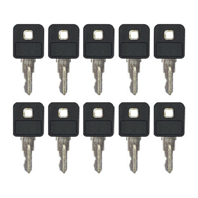 Solid Spare (10) Ignition Key For Ditch Witch Trencher 1330 RT40 Heavy Equipment 961 214-961