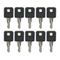 (10) Ignition Key For Ditch Witch Trencher 1330 RT40 Heavy Equipment 961 214-961