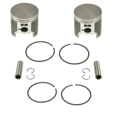 Solid Spare 2 SPI .040 Over Bore Piston Kits for Polaris 550 Fan Cooled 1999-2021 - 74mm