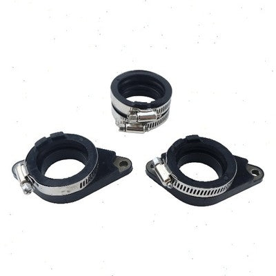 Solid Spare 3 Pcs Carb Intake Manifold Boot 16211-MEA-670 for Honda VTX1300 Motorcycle 03-09