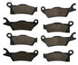 Solid Spare Front Rear Severe Duty Brake Pads 2013 for Can-Am Renegade 1000 EFI 4x4 STD Xxc