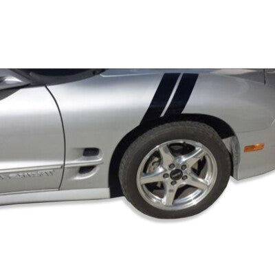 3" Fender Stripe Hash Mark Stripe Decal Kit For Pontiac Firebird Trans AM