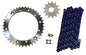 Solid Spare Blue 520x104 Drive Chain & 13/41 Sprockets for Yamaha Banshee 350 1989-2006