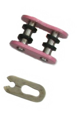 Factory Spec Brand - Pink - Clip Style Master Link - 520 Pitch - O-Ring Chain