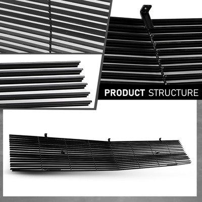 Solid Spare Fit For 81-87 Chevy GMC C/K Pickup Suburban Blazer Jimmy Billet Grille Insert