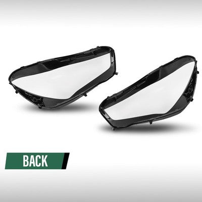 Solid Spare Fit For 2020-2022 Mercedes-Benz CLA Class W118 Headlight Headlamp Lens Cover