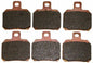Front & Rear Semi-Metallic Brake Pads for Bombardier Traxter Most 1999 2000 2001