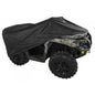 Solid Spare Raider GT Series ATV Cover - Black XL - Measures Approximately 85"x48"x35"