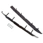 Solid Spare Bottom Line 4" DUAL Runner Carbides for Yamaha many 2001-2022 Snowmobiles