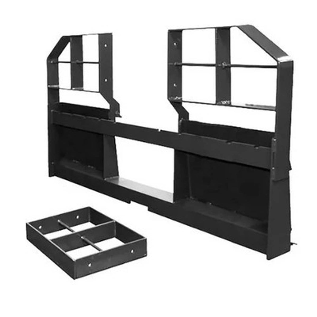 Solid Spare Walk-Through Skid Steer Frame - 4,500 lb Capacity