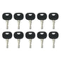(10) Ignition Key For New Holland Volvo JCB Heavy Equipment 85804675 14603