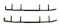 Solid Spare Bottom Line 6" Carbides for Yamaha many 2001-2022 Phazer, Apex, Venture, RX1