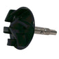 Solid Spare Water Pump Impeller Shaft Assembly for Yamaha Replaces OEM# BR9-12450-00-00