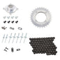 Solid Spare SPI Quick Change Drive Hub, Chain & 30T Sprocket Kit for Polaris 120 2000-2013