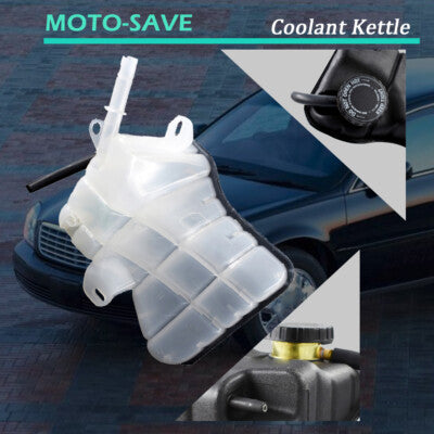 Solid Spare Fit For Oldsmobile Aurora 2001-03 Engine Water Coolant Bottle w/ Sensor 603-122