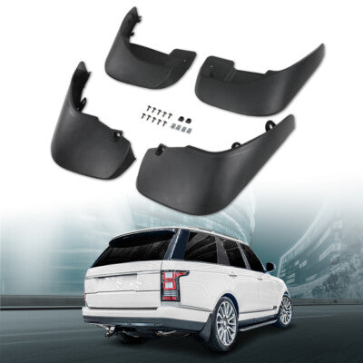 Solid Spare Mud Flaps Splash Guards Fit For 2014-2016 Range Rover Sport w/ Running Board