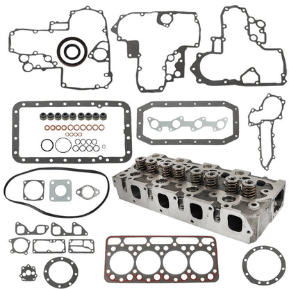 Solid Spare Complete Cylinder Head & Gasket For Holland Skid Steer L555 L553 Kubota V1902