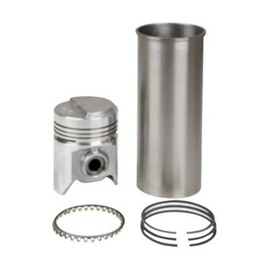 Solid Spare Piston and Liner Kit - 3-7/8" Overbore Single Cylinder fits International M 400