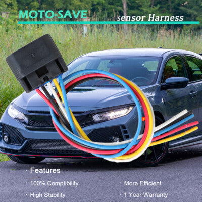 Solid Spare 1.5L Plug 5-Way Turbo Charger Wastegate Actuator Connector For Honda Civic 16-19